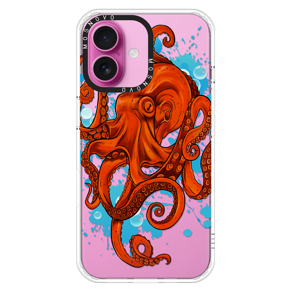 Octupus Phone Case - iPhone 16 Plus Case - MOSNOVO