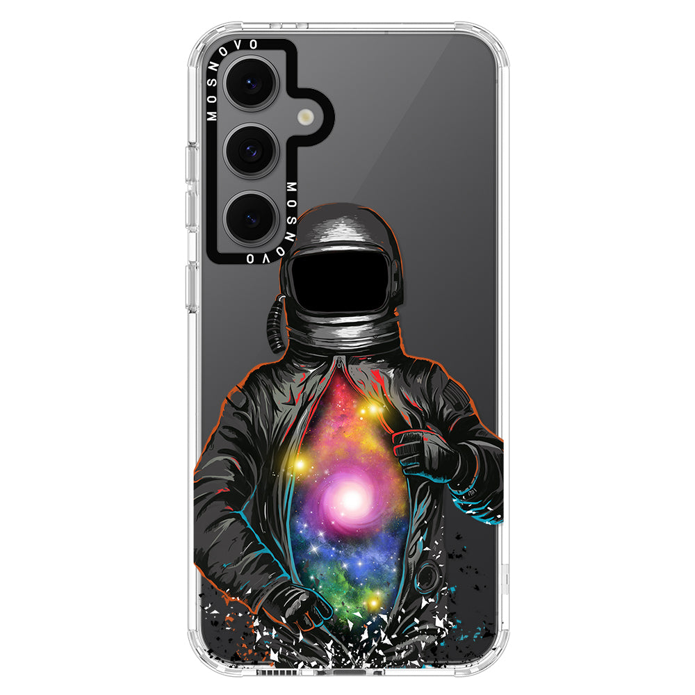 Mystery Astronaut Phone Case - Samsung Galaxy S24 FE Case - MOSNOVO