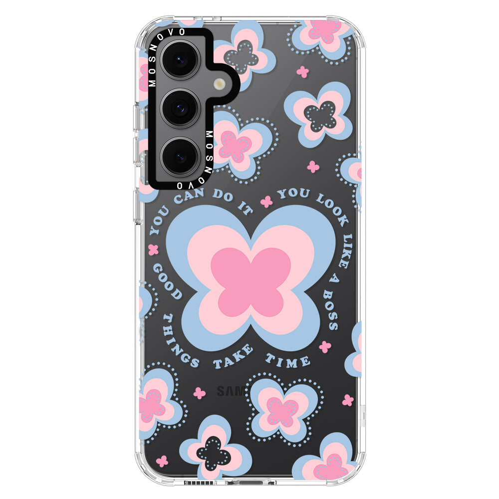 Blooming Butterflies Phone Case - Samsung Galaxy S24 FE Case