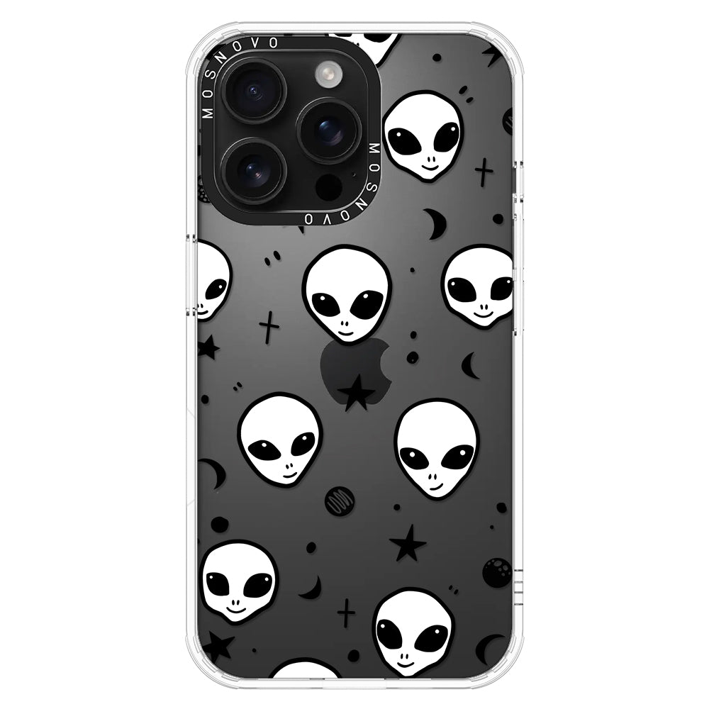 Cute Alien Phone Case - iPhone 16 Pro Max Case - MOSNOVO