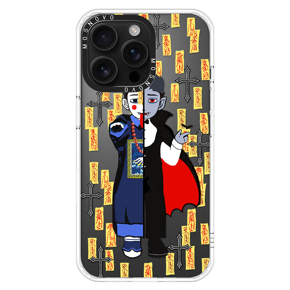 Vampire Vs Jiangshi Phone Case - iPhone 16 Pro Max Case - MOSNOVO