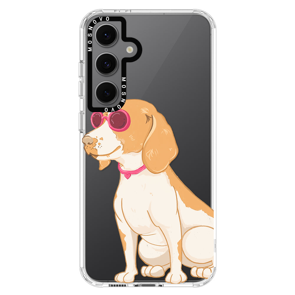 Cute Beagle Phone Case - Samsung Galaxy S24 FE Case - MOSNOVO