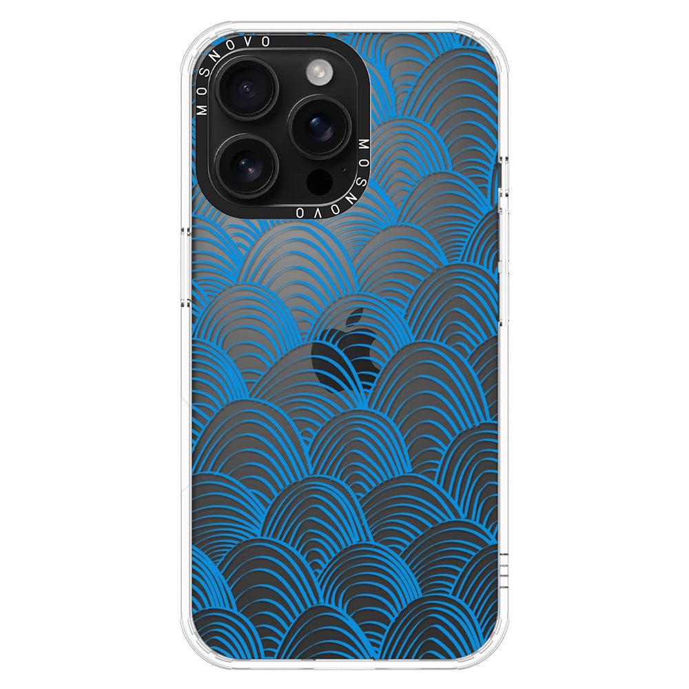 Wavy Wave Phone Case - iPhone 16 Pro Max Case - MOSNOVO