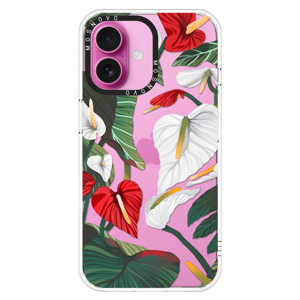 Anthurium Phone Case - iPhone 16 Case - MOSNOVO