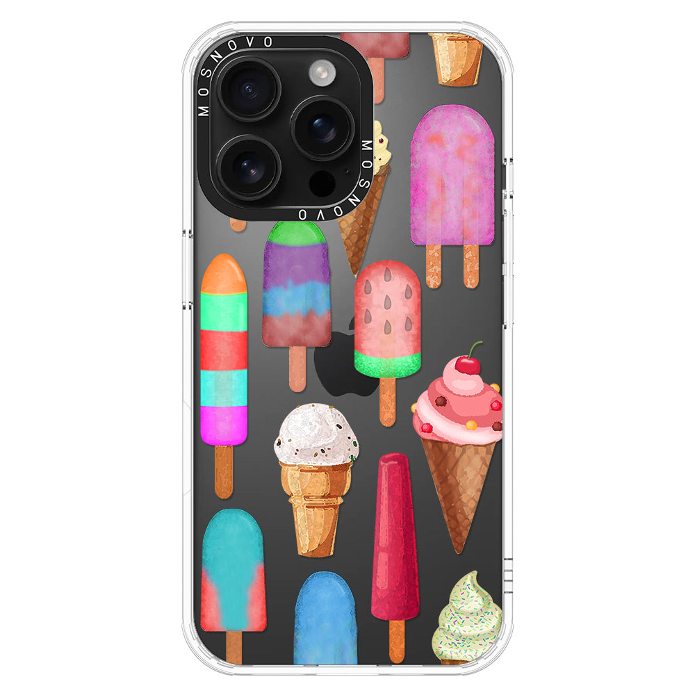 Ice Cream Phone Case - iPhone 16 Pro Max Case - MOSNOVO