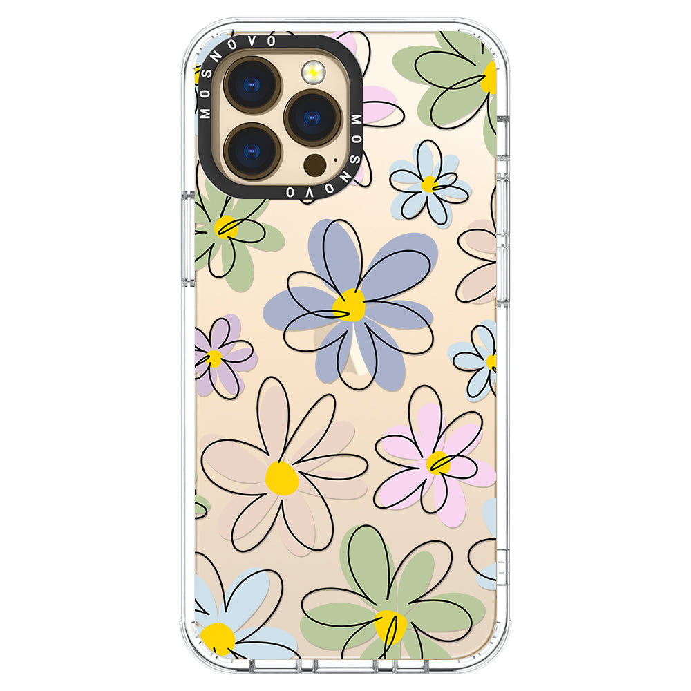 Linear Blooms Phone Case - iPhone 13 Pro Max Case