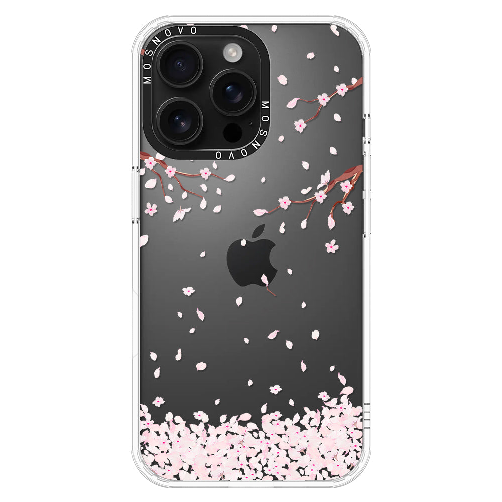 Sakura Phone Case - iPhone 16 Pro Max Case Clear