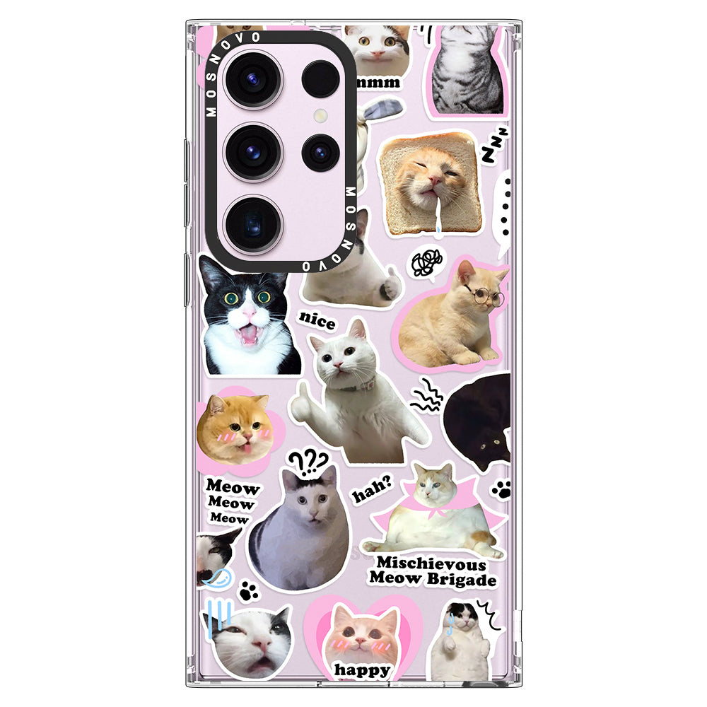 The Cat Brigade Phone Case - Samsung Galaxy S23 Ultra Case