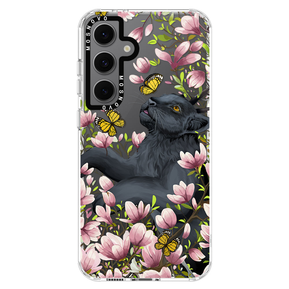 Black Panther Phone Case - Samsung Galaxy S24 FE Case - MOSNOVO