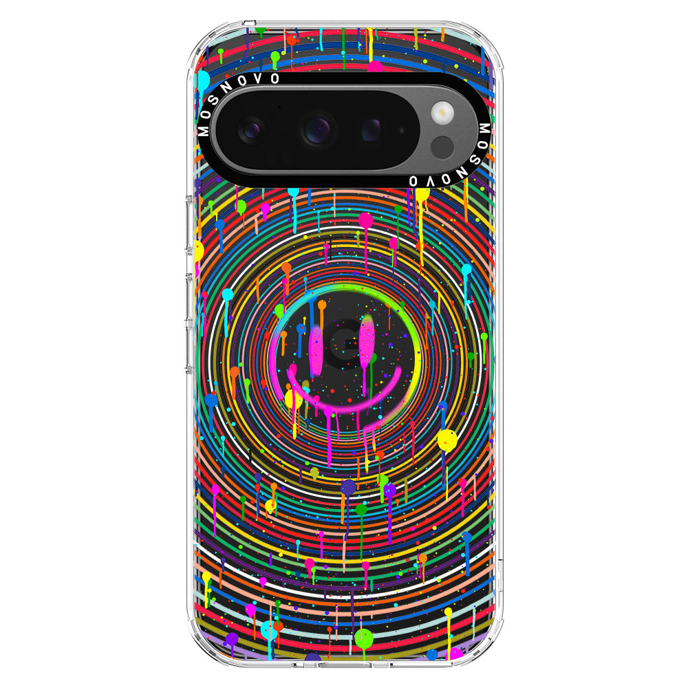 Dripping Smile Art Phone Case - Google Pixel 9 Pro Case