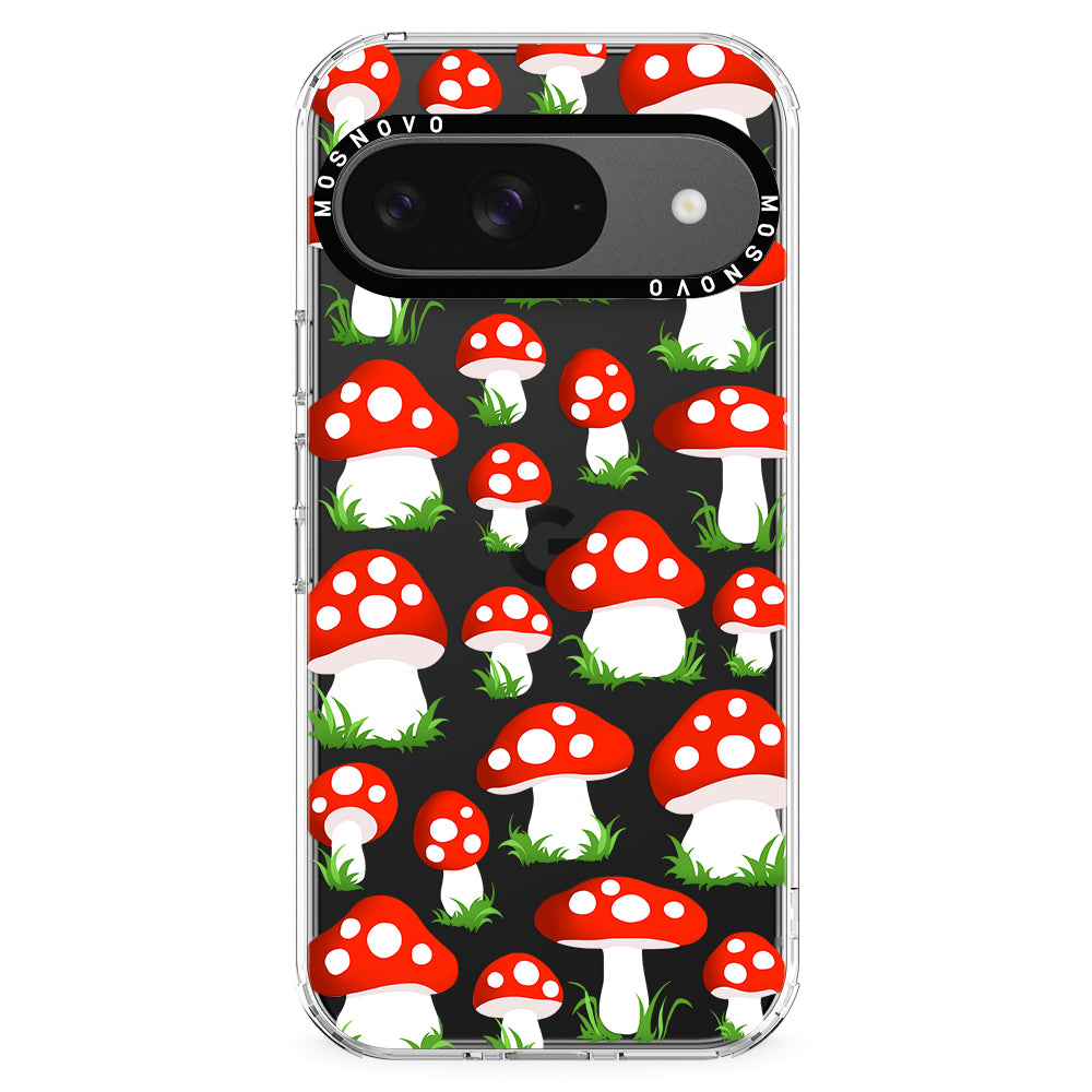 Cute Mushroom Phone Case - Google Pixel 9 Case