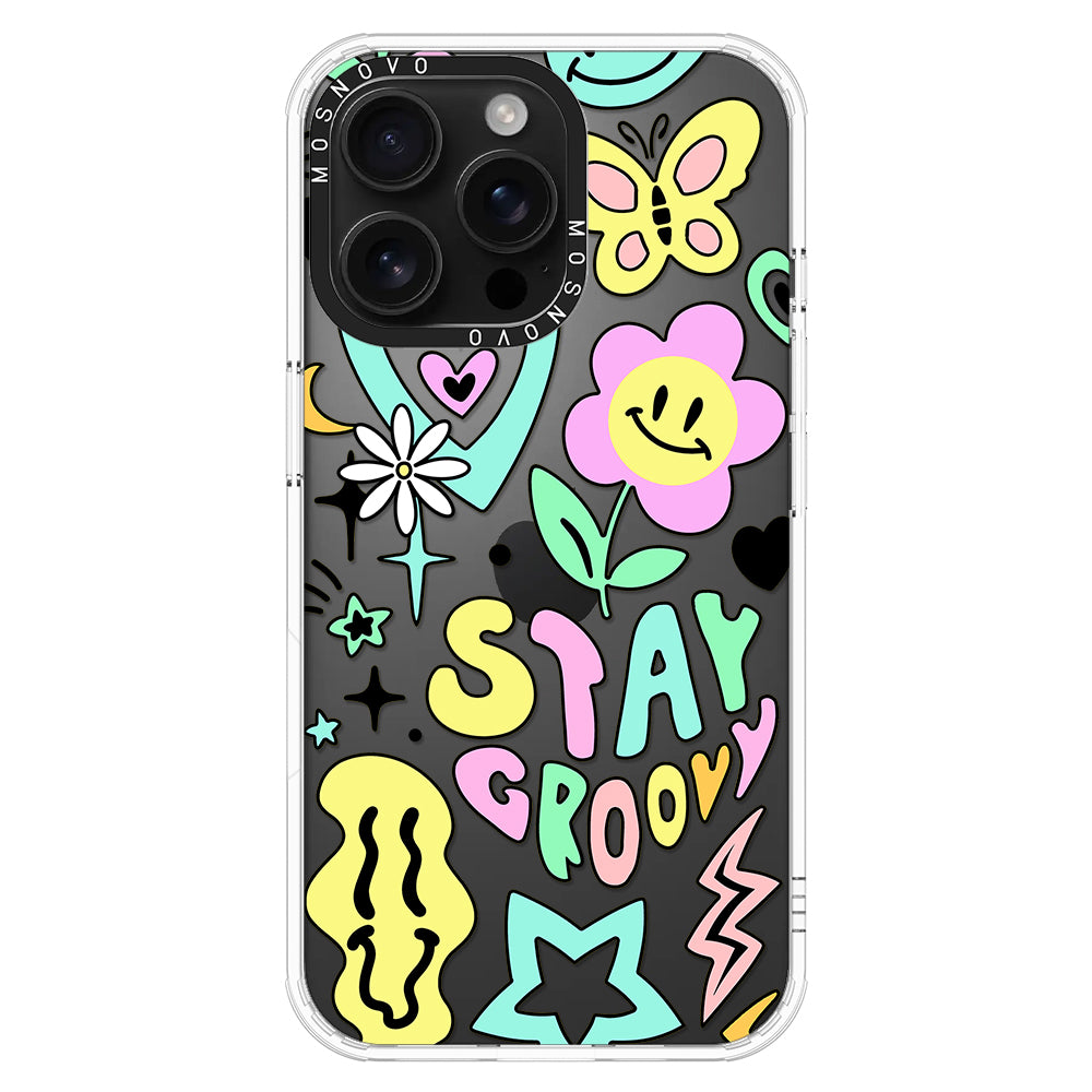 Stay Groovy Phone Case - iPhone 16 Pro Max Case