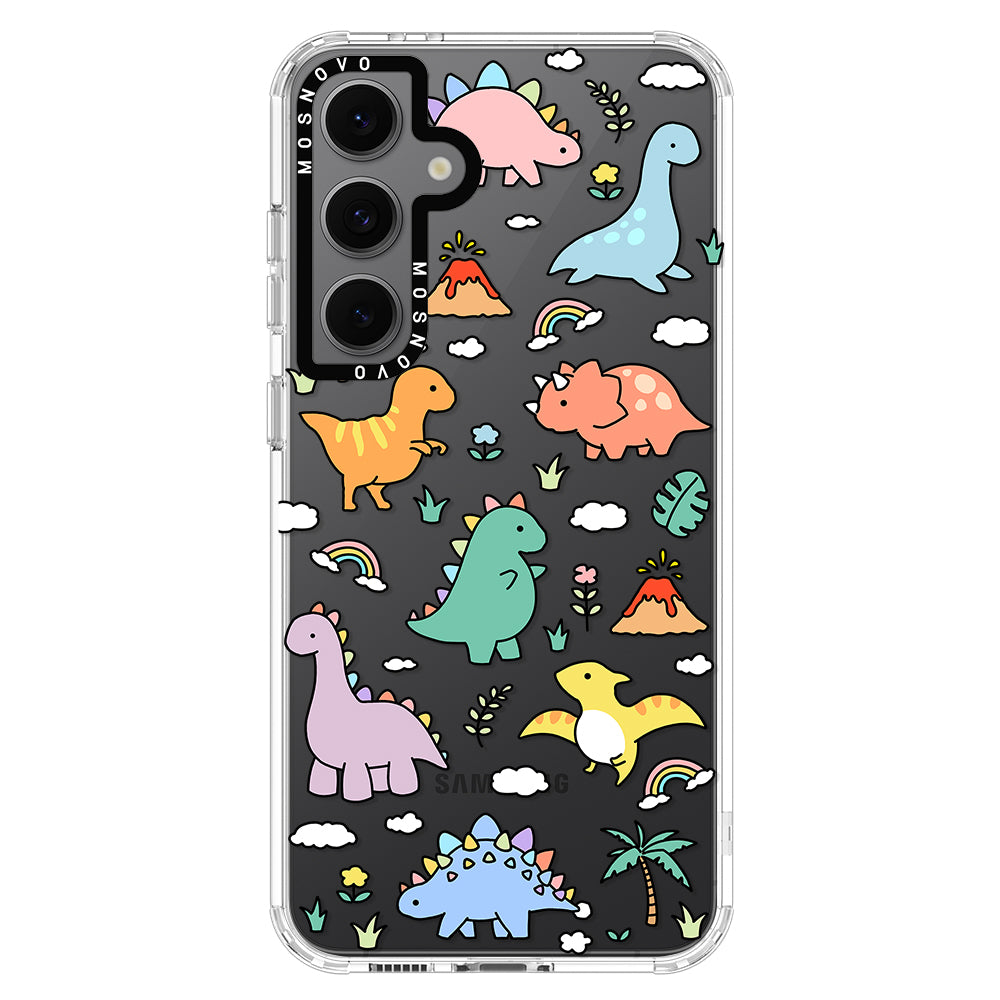 Cute Dinosaur World Phone Case - Samsung Galaxy S24 FE Case - MOSNOVO