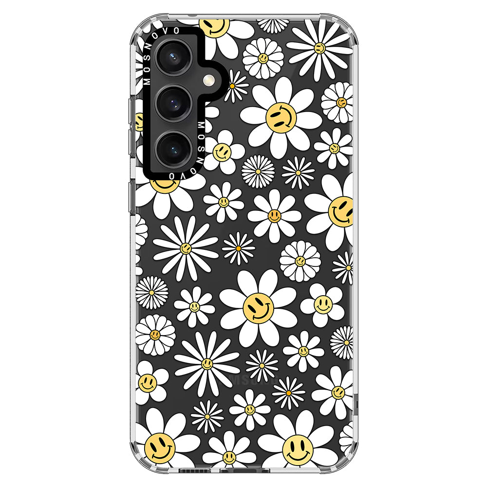 Happy Daisy Blooms Phone Case - Samsung Galaxy S23 FE Case