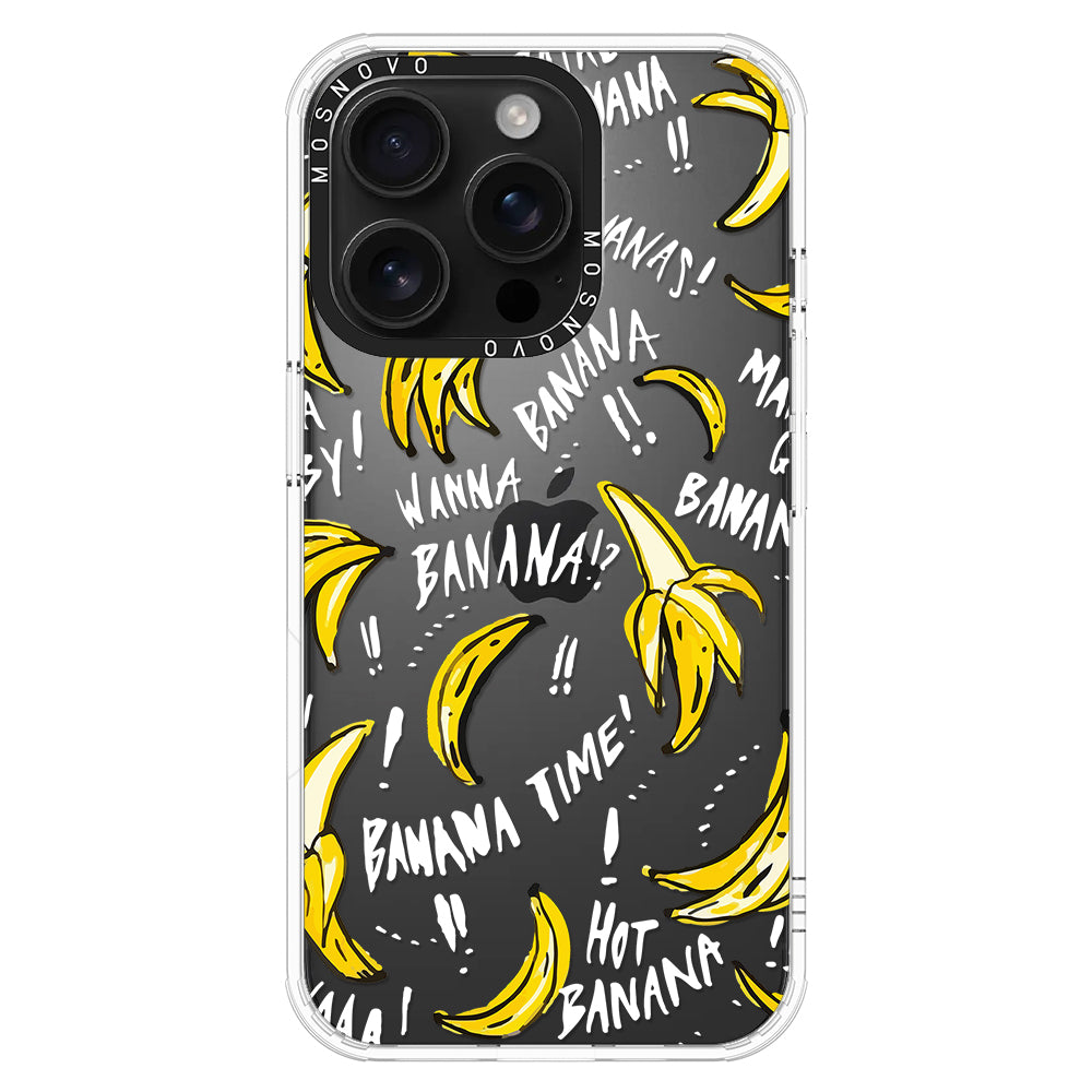 Banana Banana Phone Case - iPhone 16 Pro Case - MOSNOVO