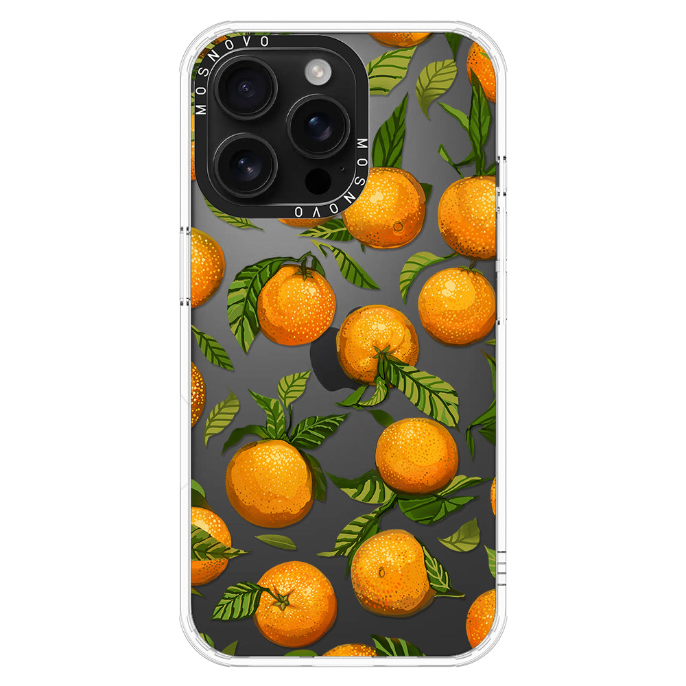 Tangerine Phone Case - iPhone 16 Pro Max Case - MOSNOVO