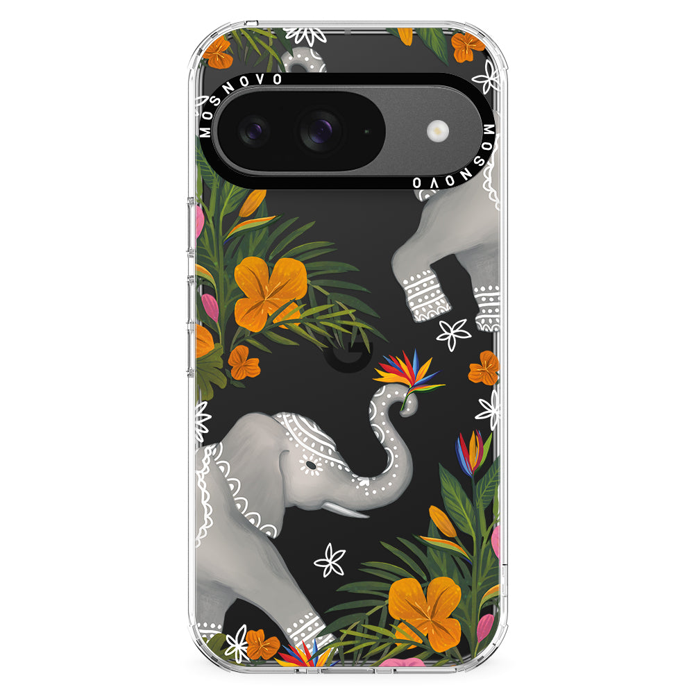 Tribal Elephant Phone Case - Google Pixel 9 Case