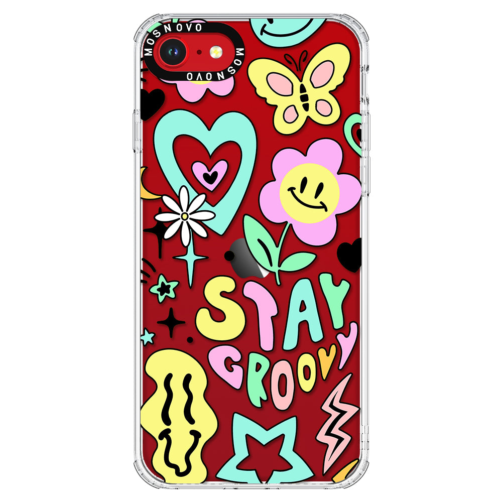 Stay Groovy Phone Case - iPhone SE 2022 Case