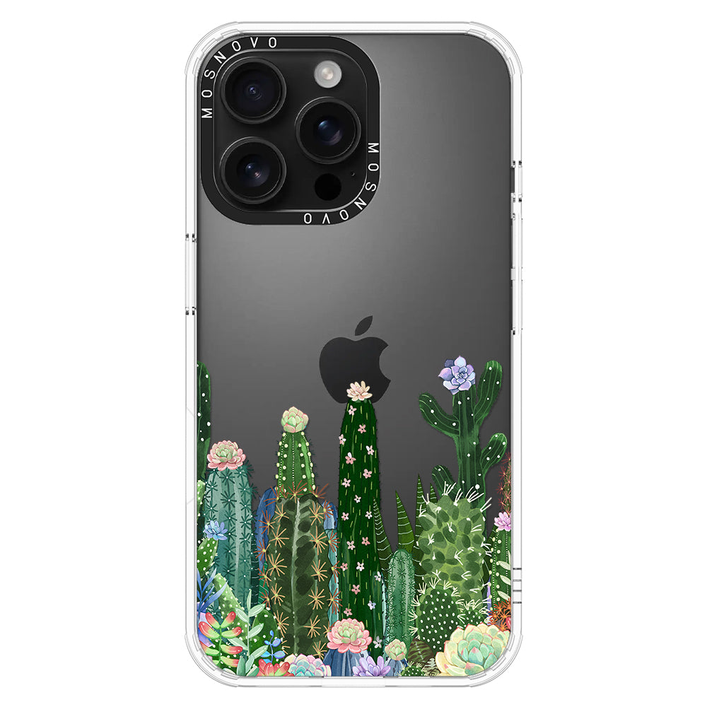 Desert Cactus Phone Case - iPhone 16 Pro Max Case - MOSNOVO