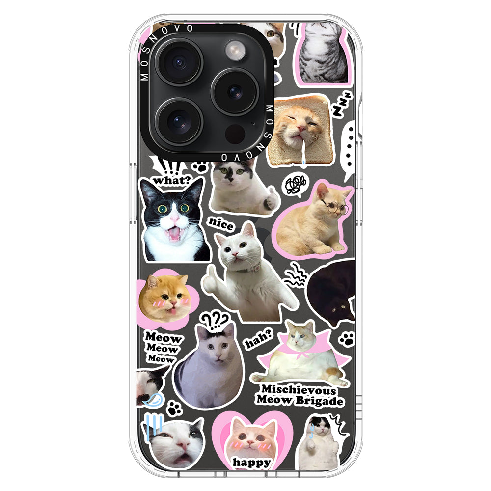 The Cat Brigade Phone Case - iPhone 15 Pro Case