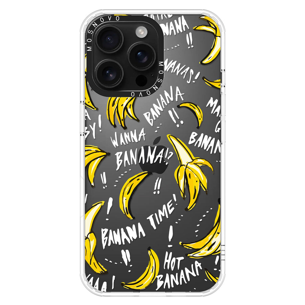 Banana Banana Phone Case - iPhone 16 Pro Max Case - MOSNOVO