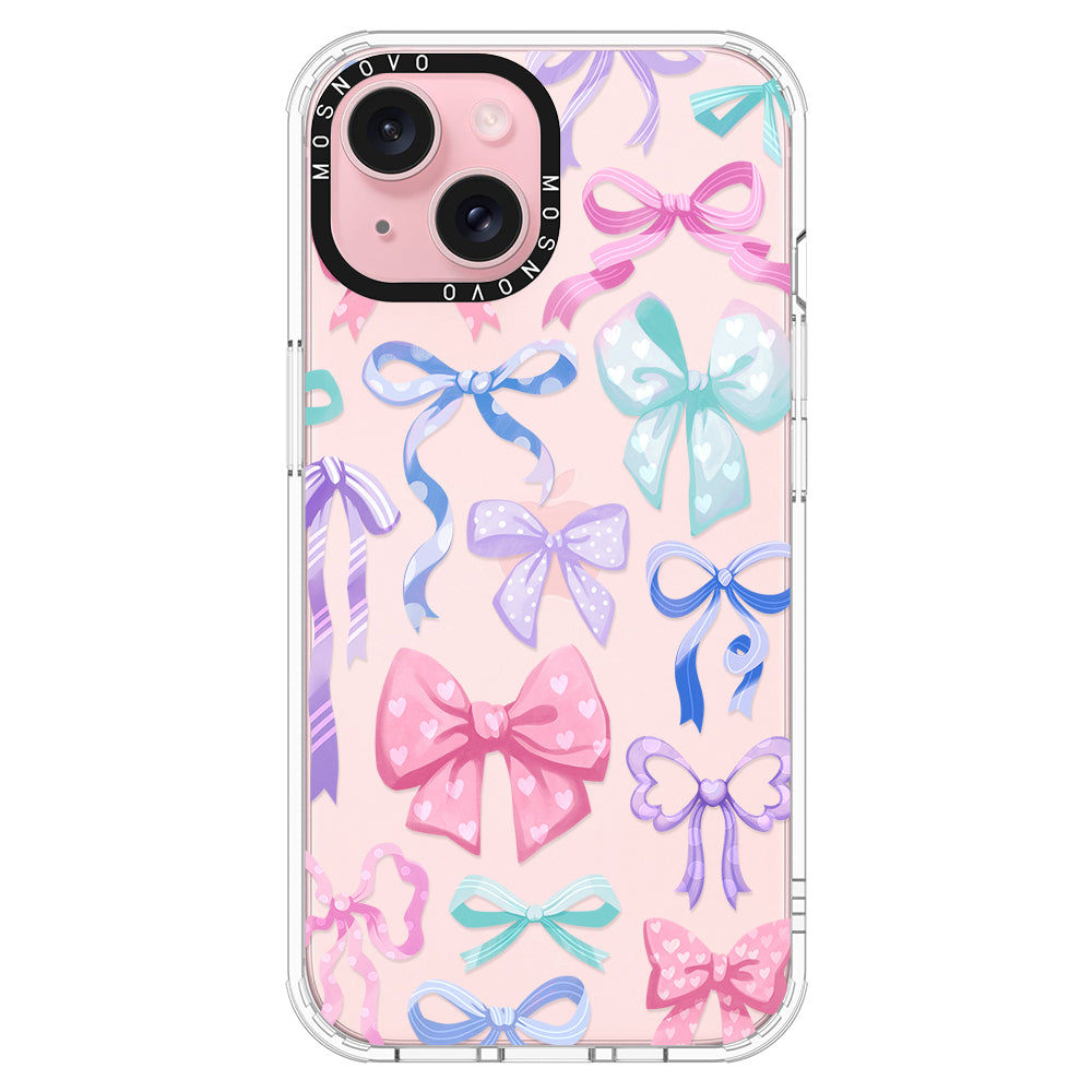 Bows Phone Case - iPhone 15 Plus Case