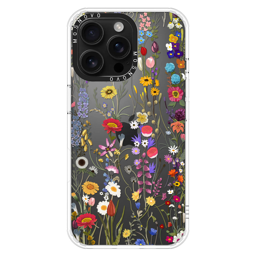 Summer Meadow Phone Case - iPhone 16 Pro Max Case - MOSNOVO