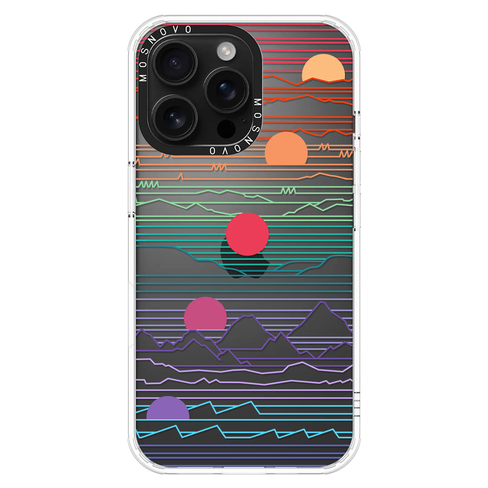 Sunset Phone Case - iPhone 16 Pro Max Case - MOSNOVO