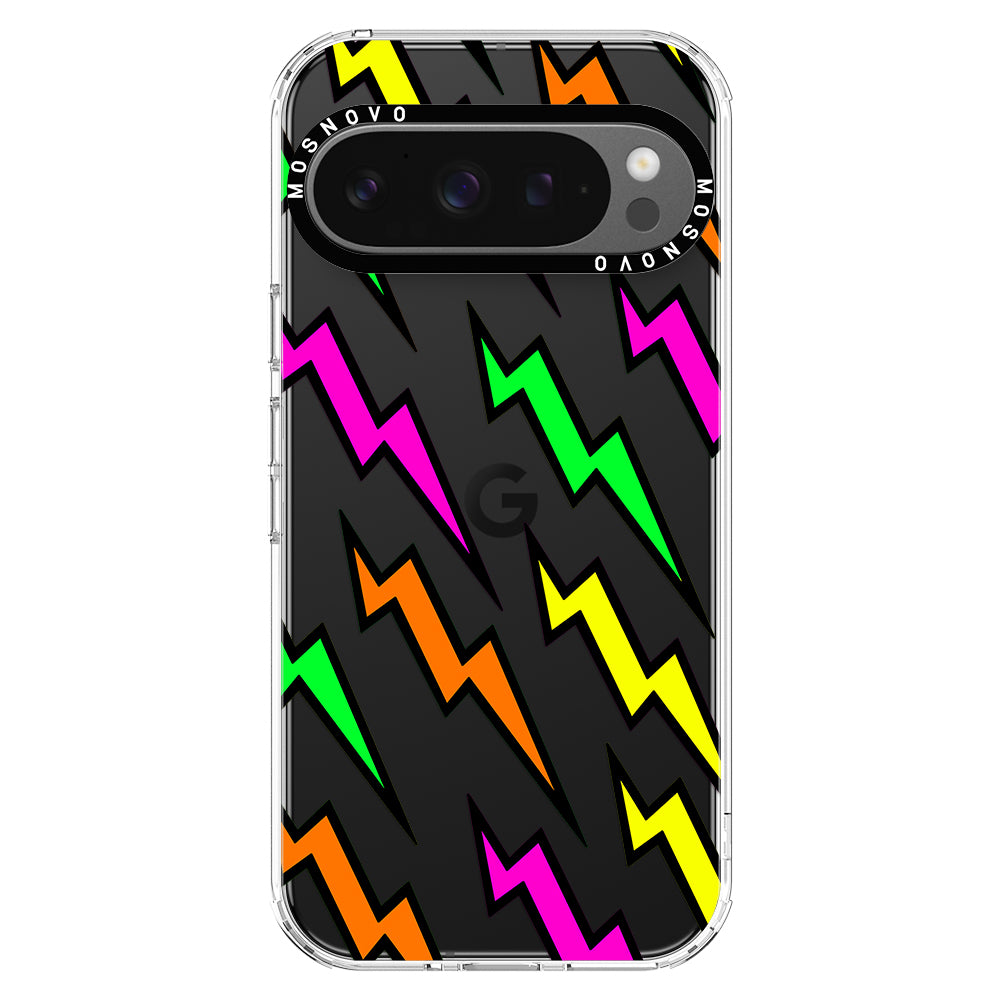 Colorful Lightning Phone Case - Google Pixel 9 Pro Case