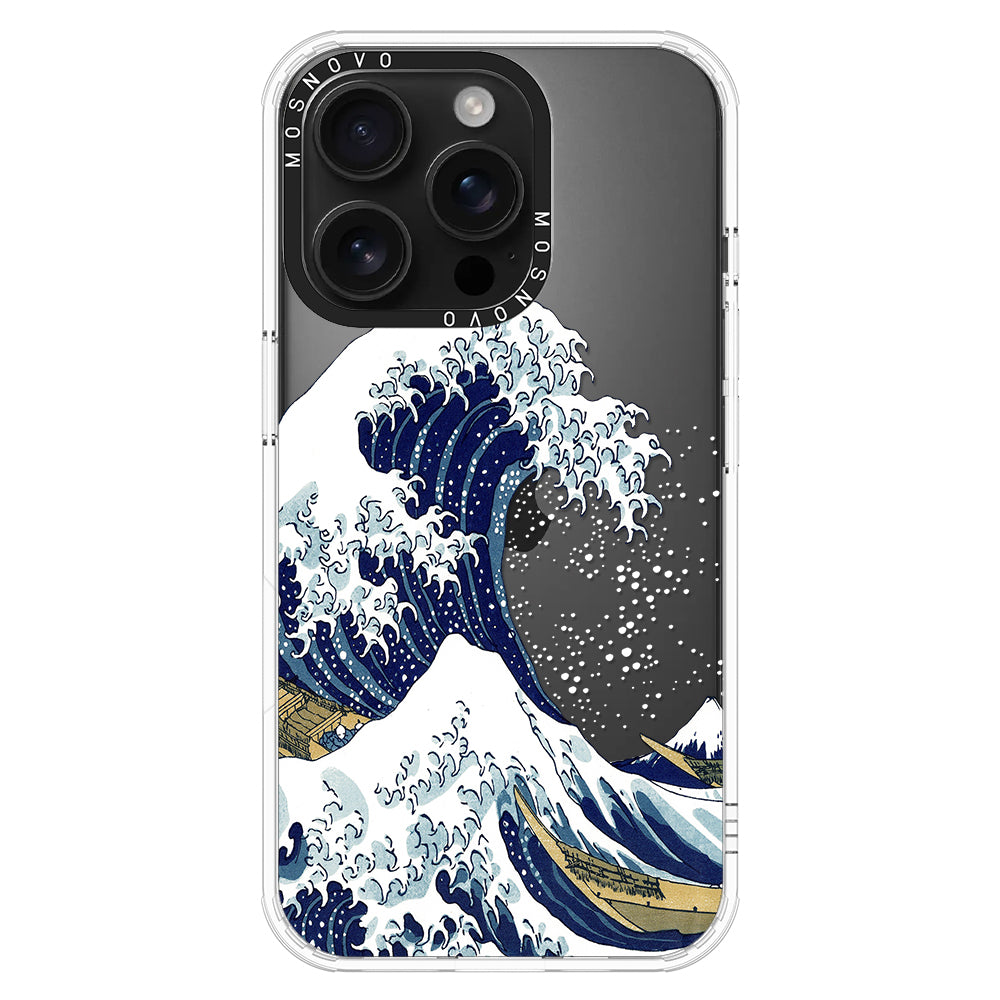 Great Wave Phone Case - iPhone 16 Pro Case - MOSNOVO