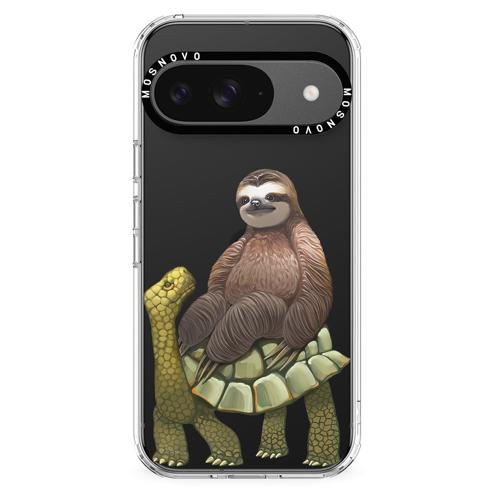 Sloth Turtle Phone Case - Google Pixel 9 Case