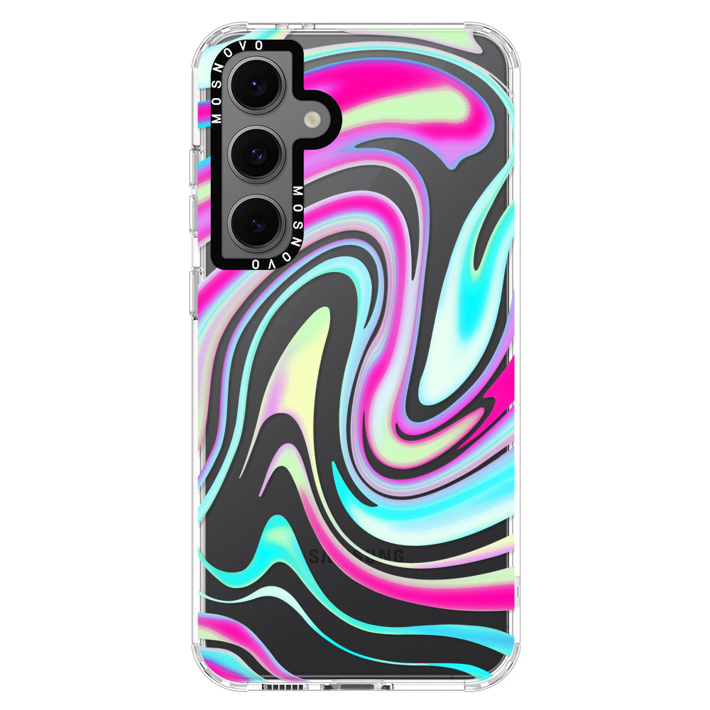 Psychedelic Swirls Phone Case - Samsung Galaxy S24 FE Case - MOSNOVO