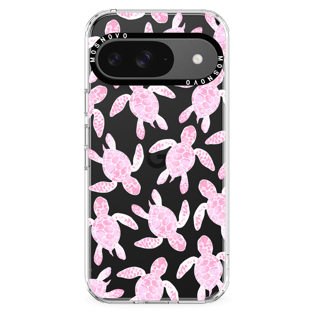 Pink Turtle Phone Case - Google Pixel 9 Case