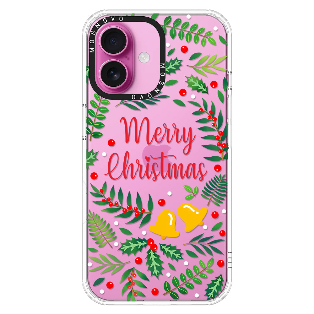 Merry Christmas Phone Case - iPhone 16 Case - MOSNOVO