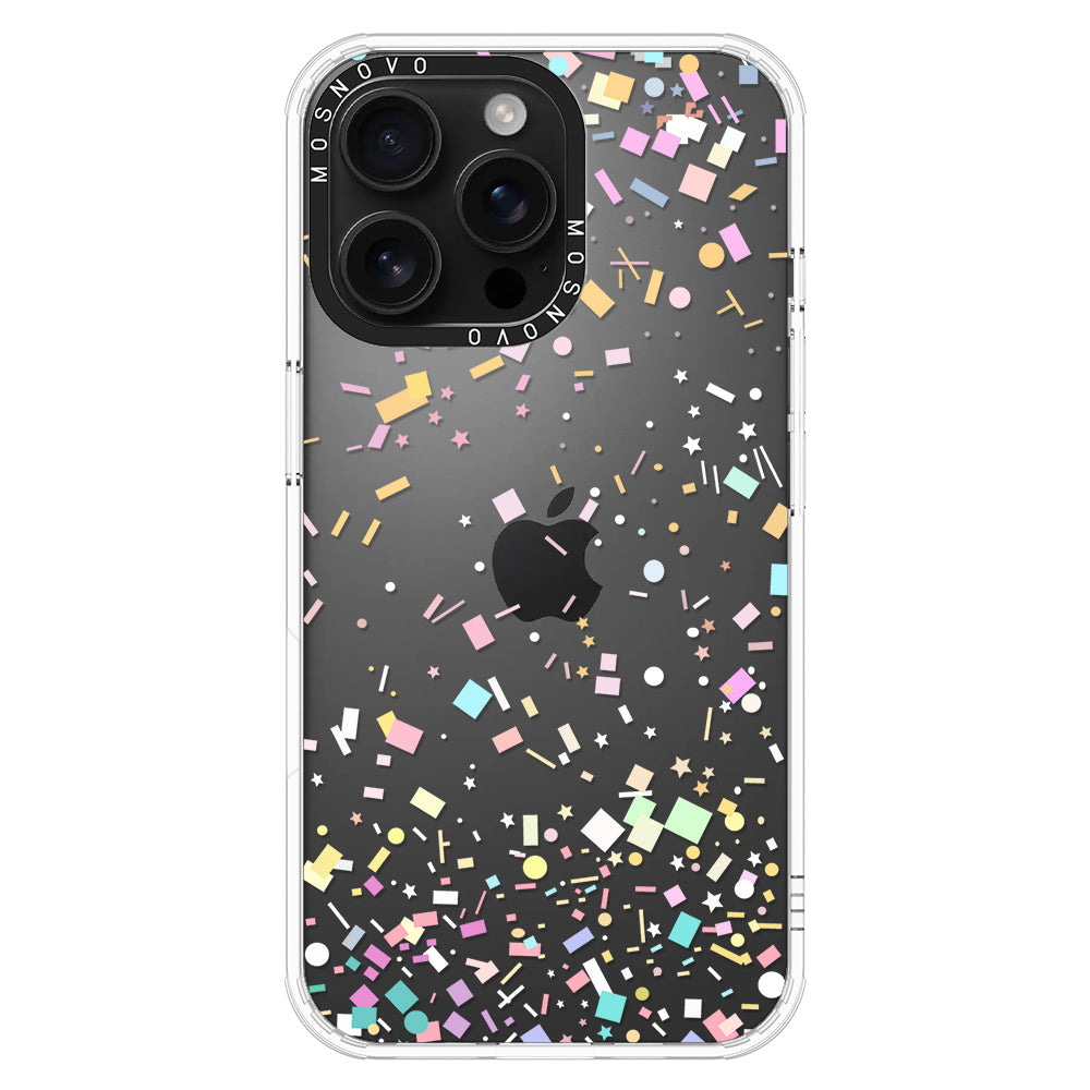 Confetti Phone Case - iPhone 16 Pro Max Case - MOSNOVO