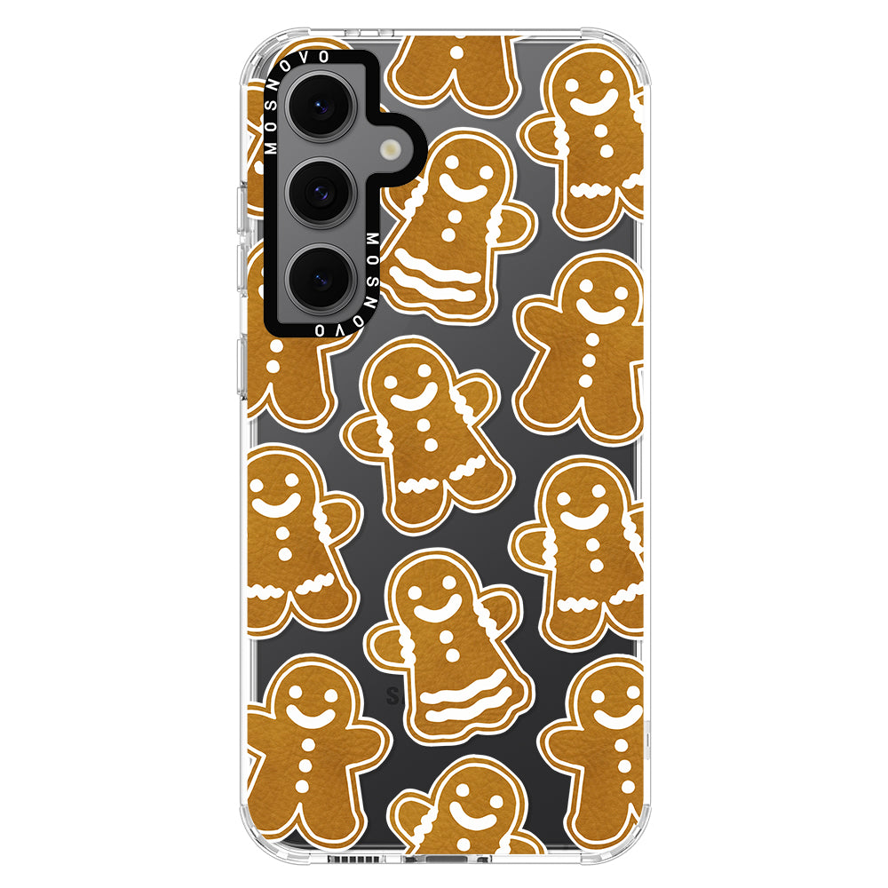 Ginger Breadman Phone Case - Samsung Galaxy S24 FE Case - MOSNOVO