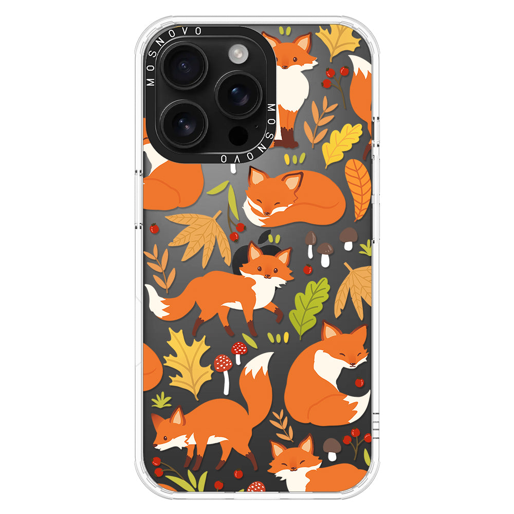 Autumn Fox Phone Case - iPhone 16 Pro Max Case - MOSNOVO