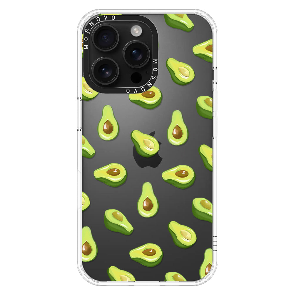 Fleshy Avocado Phone Case - iPhone 16 Pro Max Case - MOSNOVO