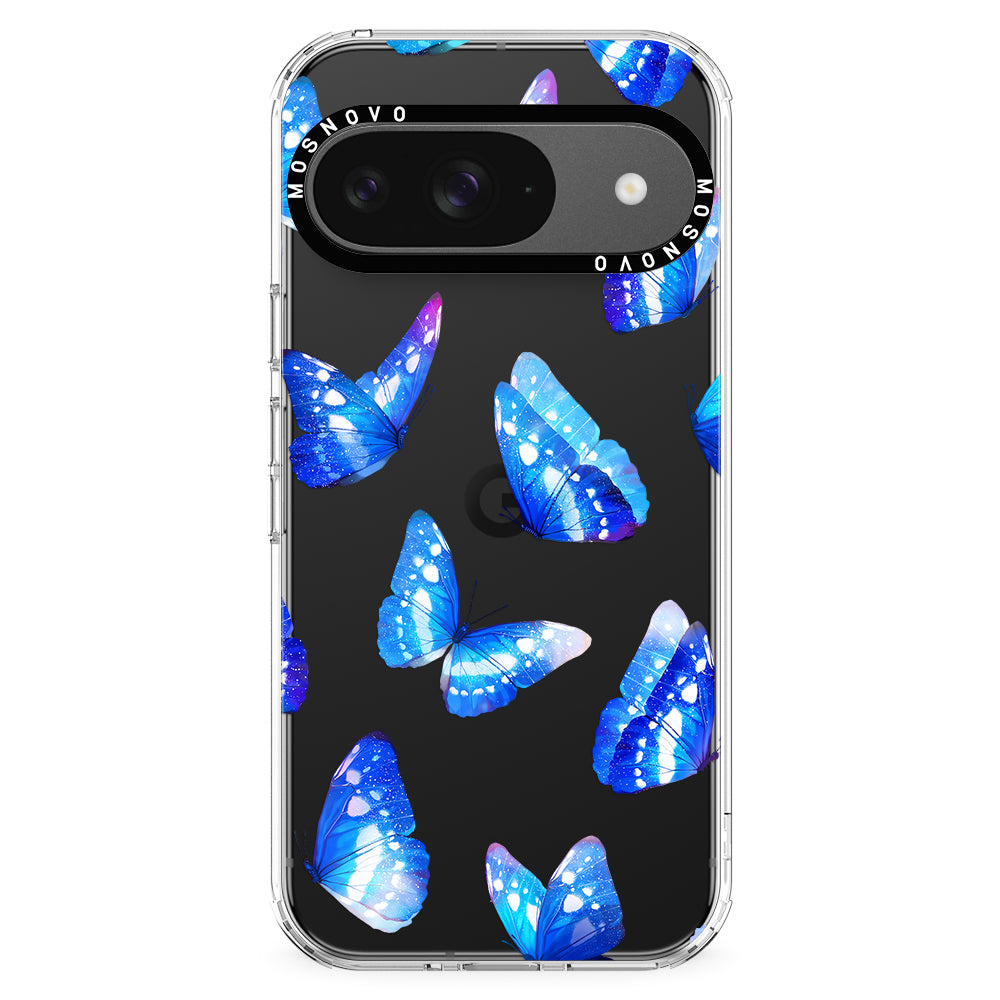 Blue Butterflies Phone Case - Google Pixel 9 Case