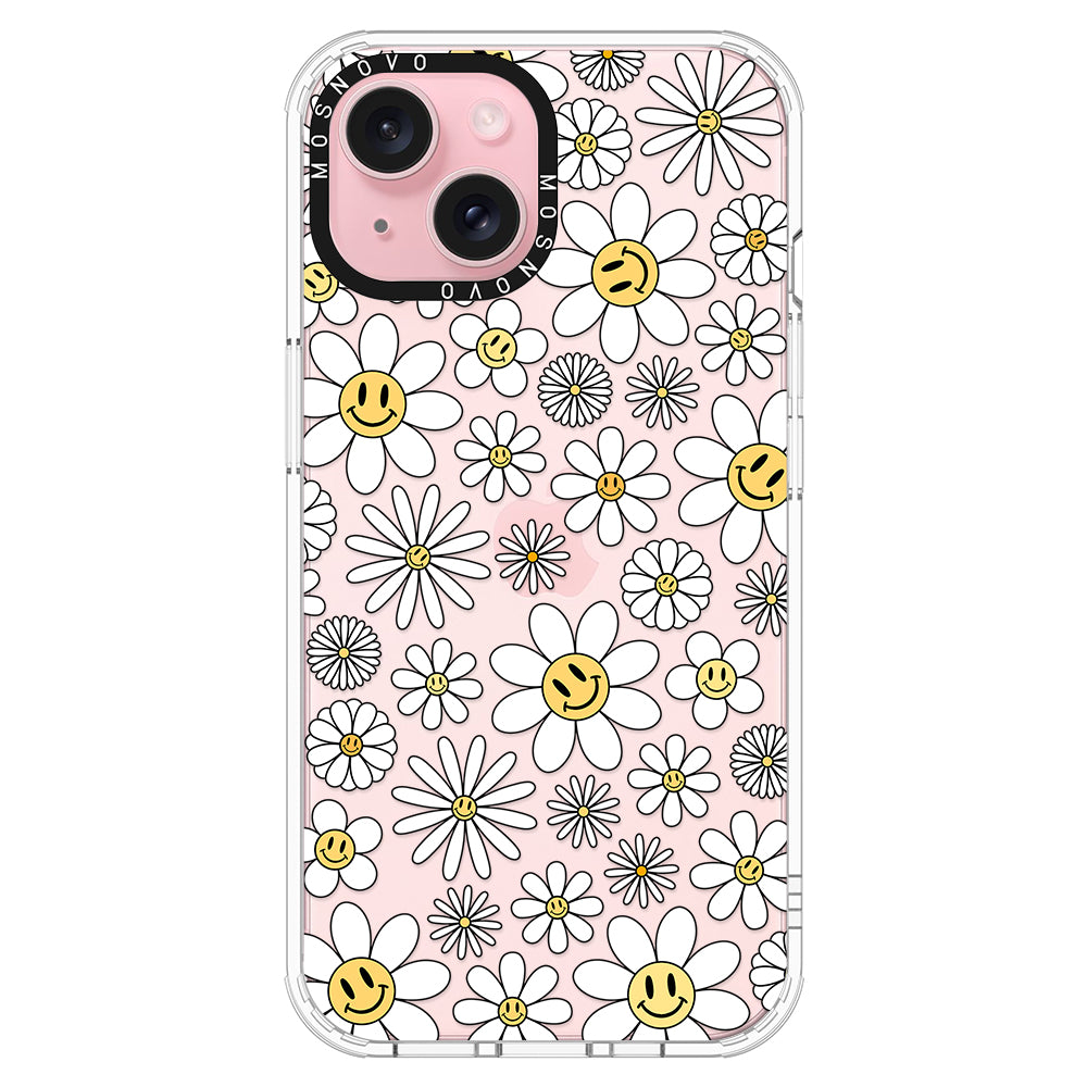 Happy Daisy Blooms Phone Case - iPhone 15 Plus Case