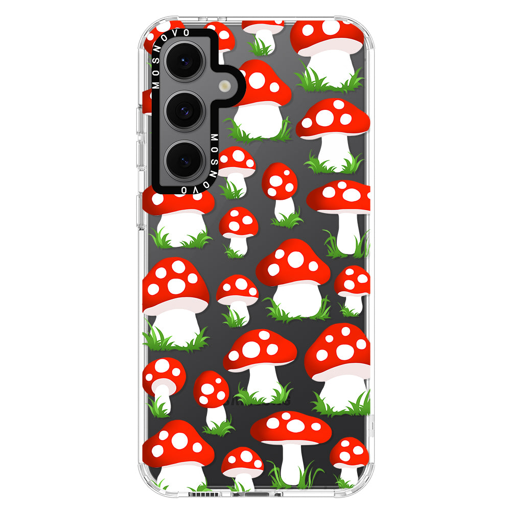 Cute Mushroom Phone Case - Samsung Galaxy S24 FE Case - MOSNOVO