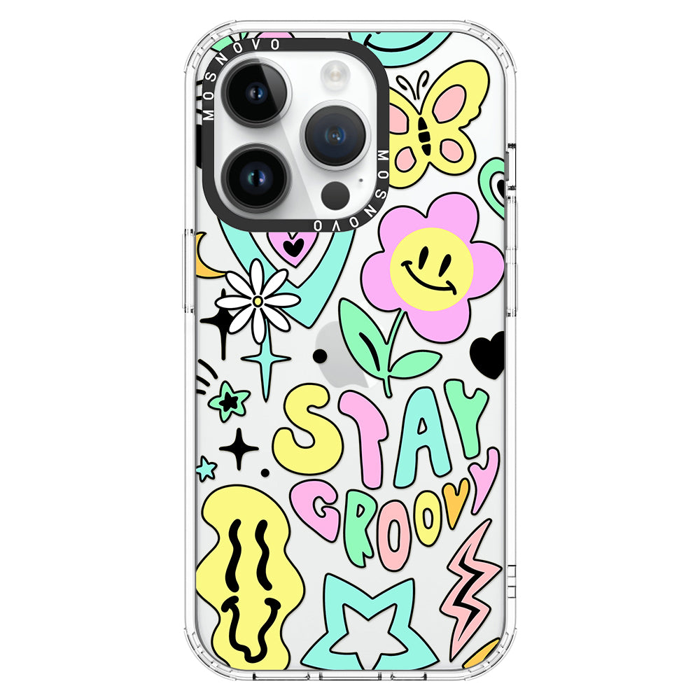 Stay Groovy Phone Case - iPhone 14 Pro Case