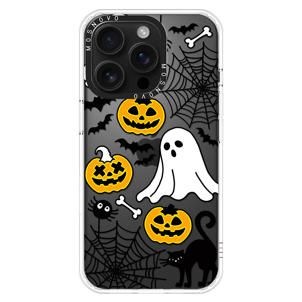 Halloween Pumpkin Phone Case - iPhone 16 Pro Case - MOSNOVO