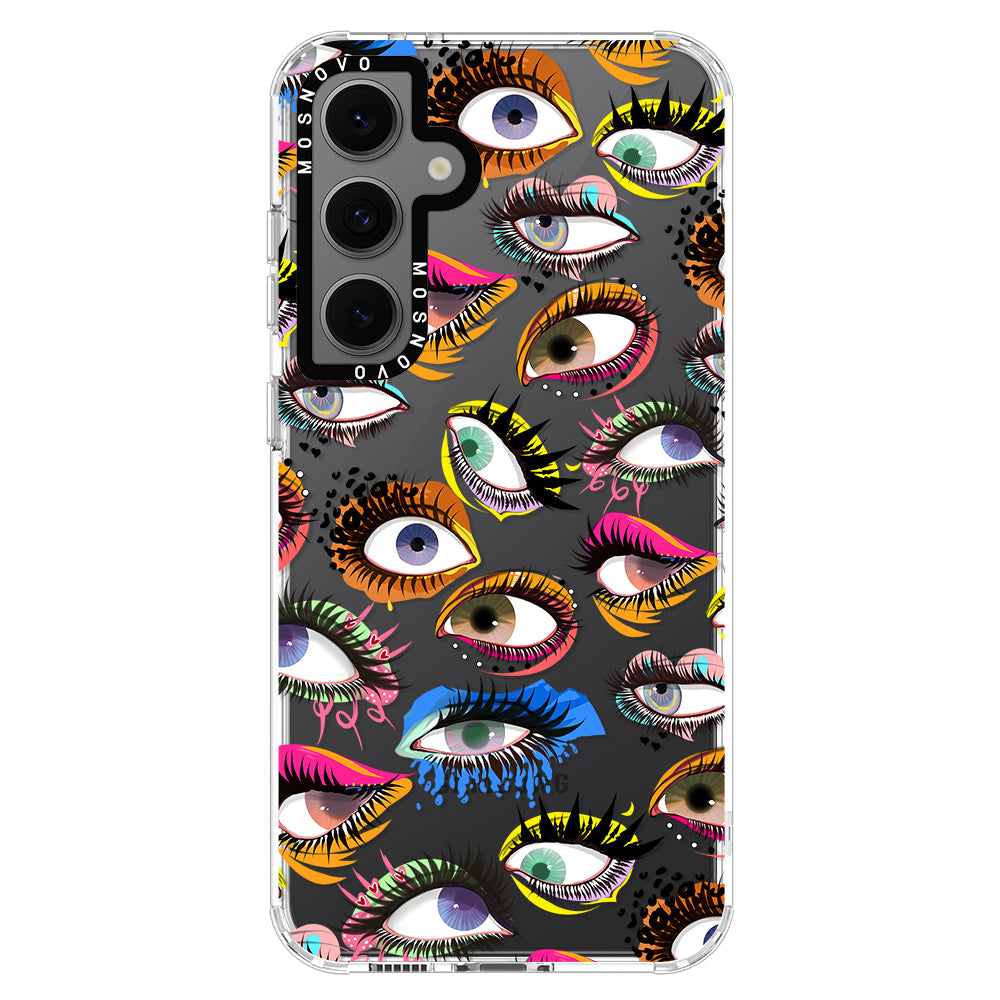 Eyes Phone Case - Samsung Galaxy S24 FE Case - MOSNOVO