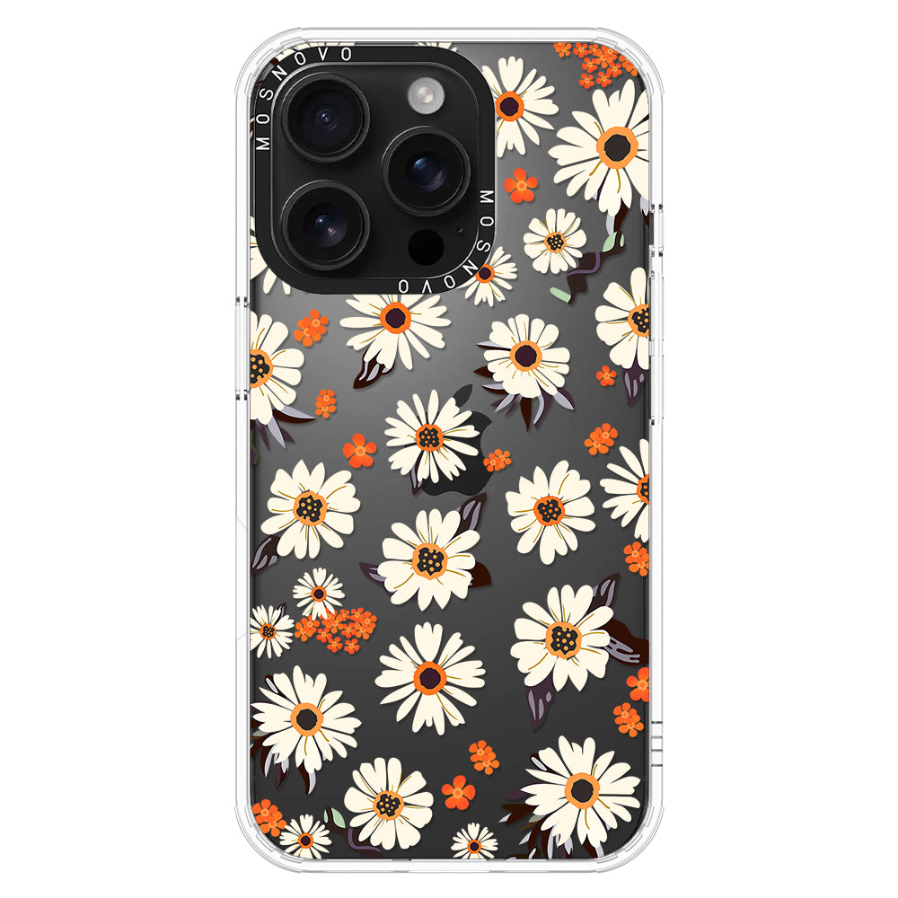 Spring Daisy Phone Case - iPhone 16 Pro Case - MOSNOVO