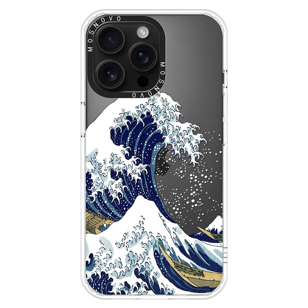 Great Wave Phone Case - iPhone 16 Pro Max Case - MOSNOVO