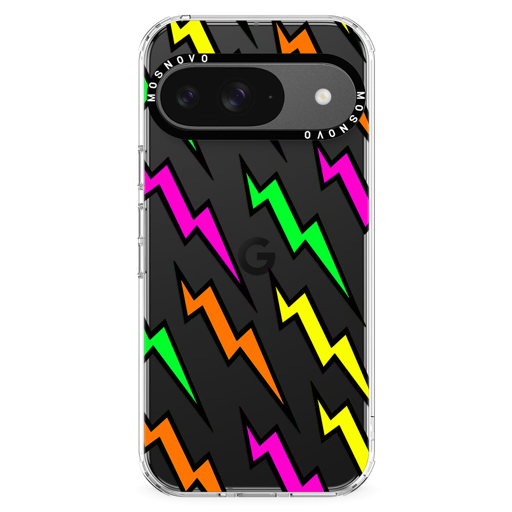 Colorful Lightning Phone Case - Google Pixel 9 Case