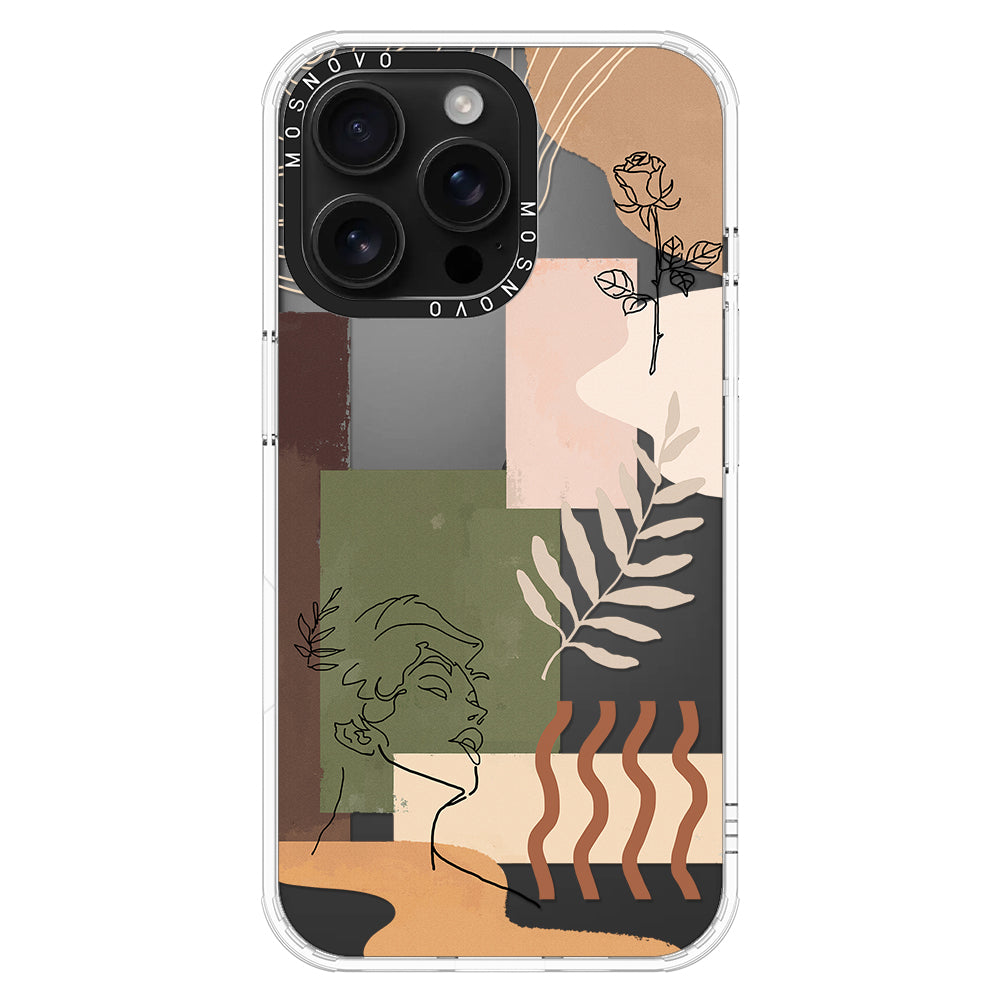 Modern Art Phone Case - iPhone 16 Pro Max Case - MOSNOVO