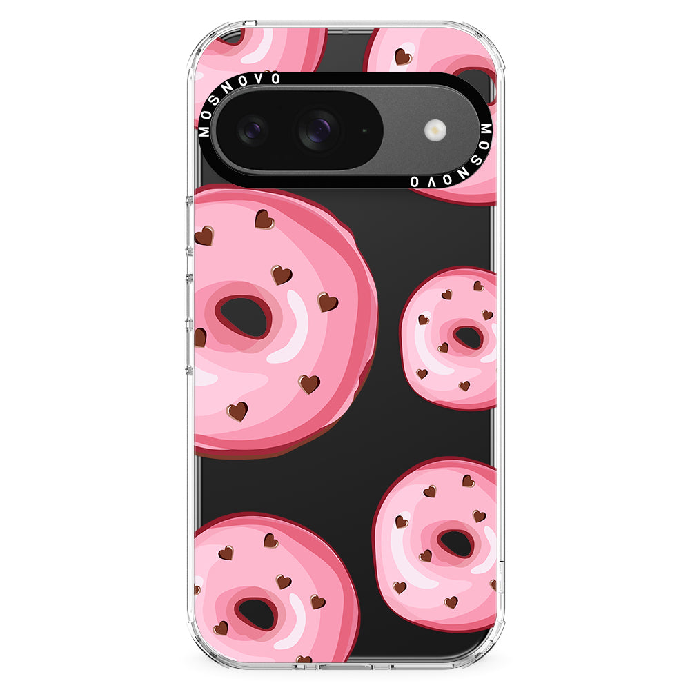 Pink Donuts Phone Case - Google Pixel 9 Case