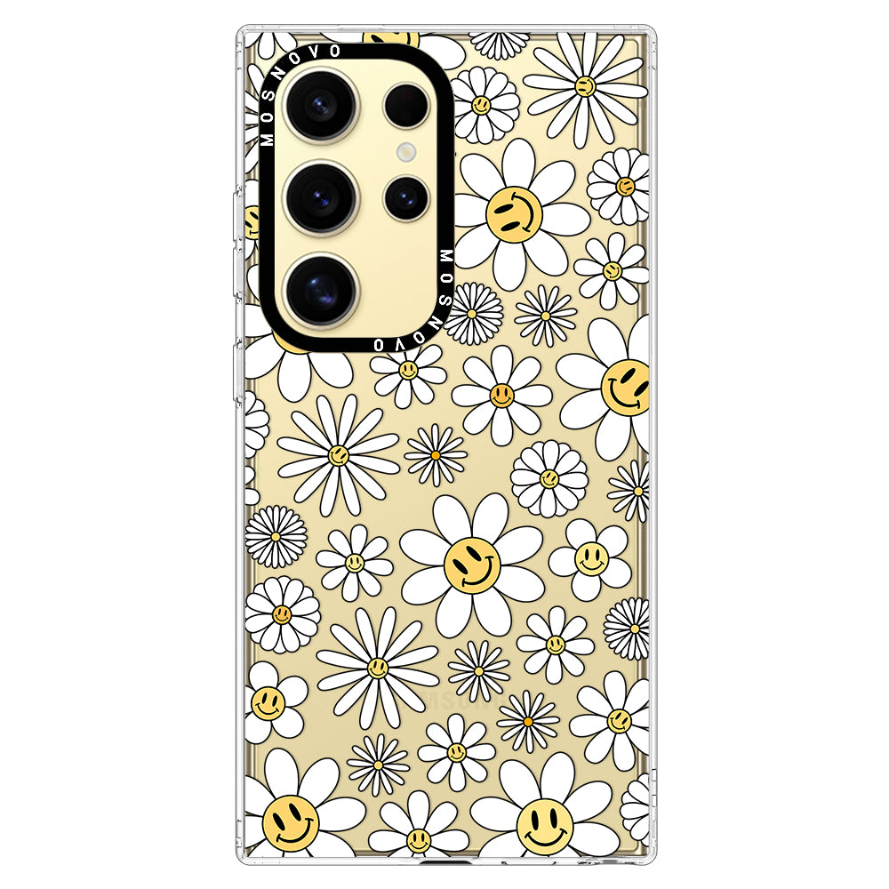 Happy Daisy Blooms Phone Case - Samsung Galaxy S24 Ultra Case